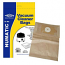 5 x NVM 1B/NVM1C/NVM 1C/2 Cylinder Dust Bags For Numatic Turbo NRV200